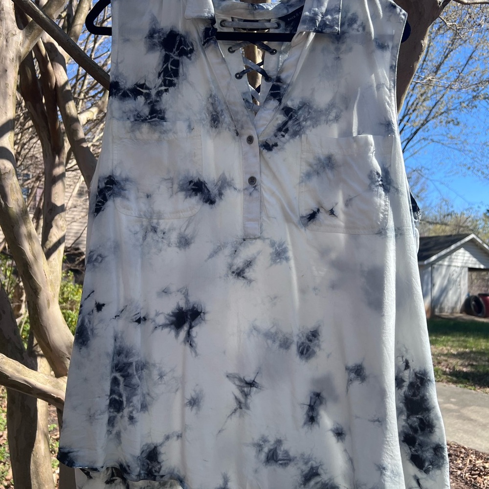 Tie-Dye Sleeveless Top by Rock & Republic